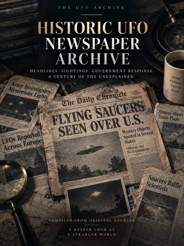 Historic UFO Newspaper Archive, Volume 02
